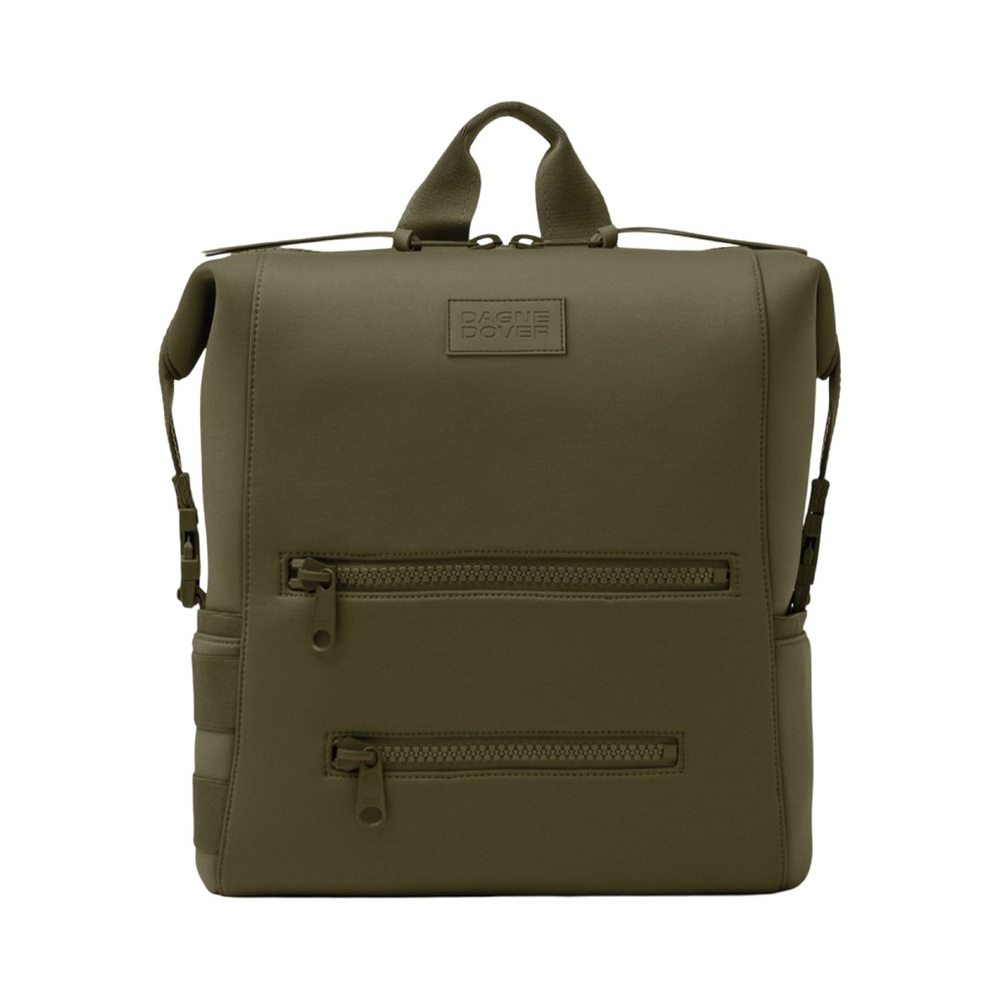 Dagne Dover Indi Medium Diaper Bag Backpack in Dark Moss